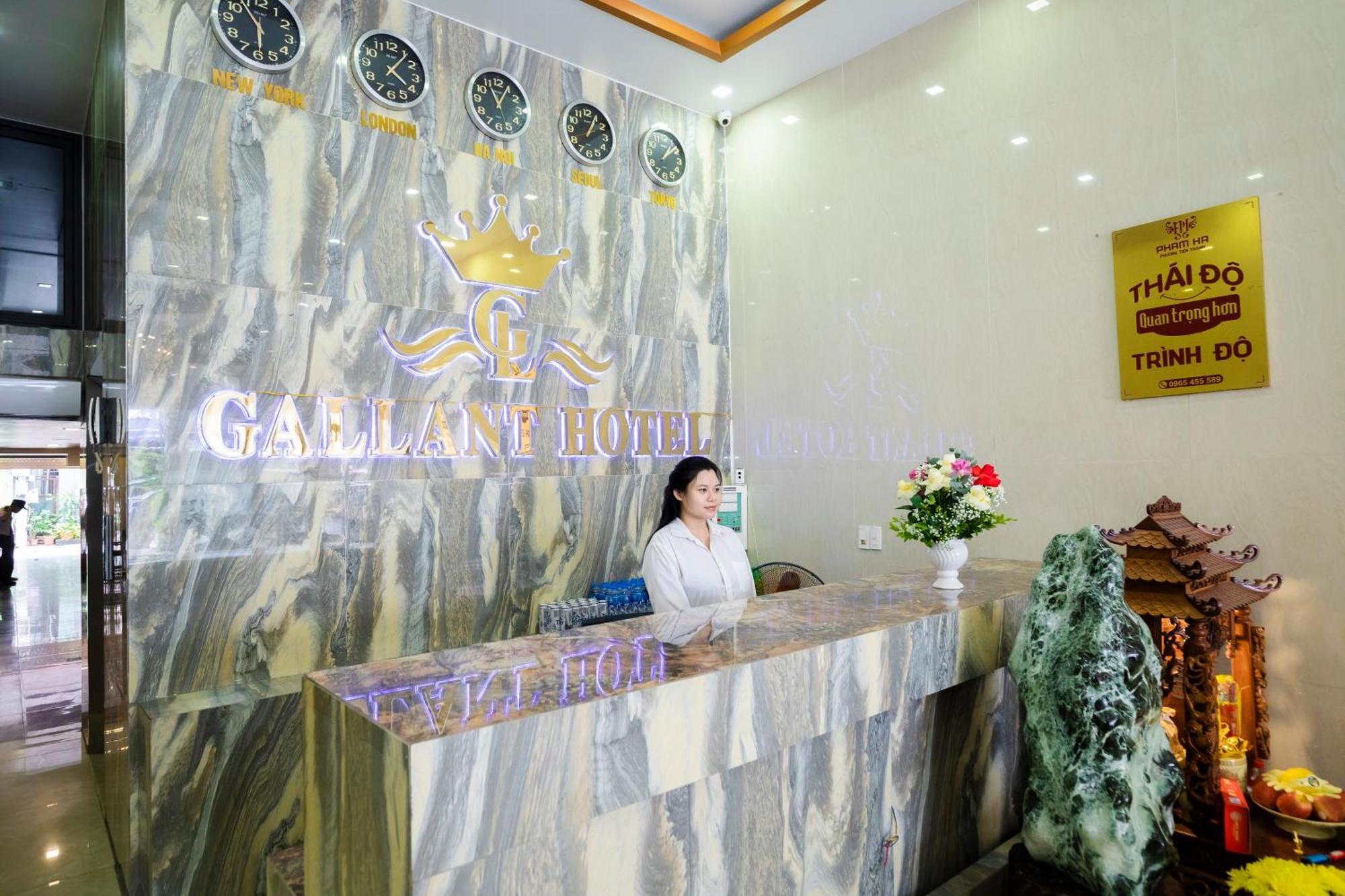 Gallant Hotel - 154 Ngo Gia Tu Hai Phong Kültér fotó